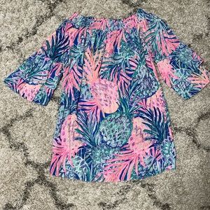 Lilly Pulitzer Gypsea Paradise Off The Shoulder Dress